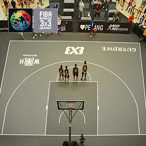 Cancha de basketball FIBA 3x3 | Mito Sports