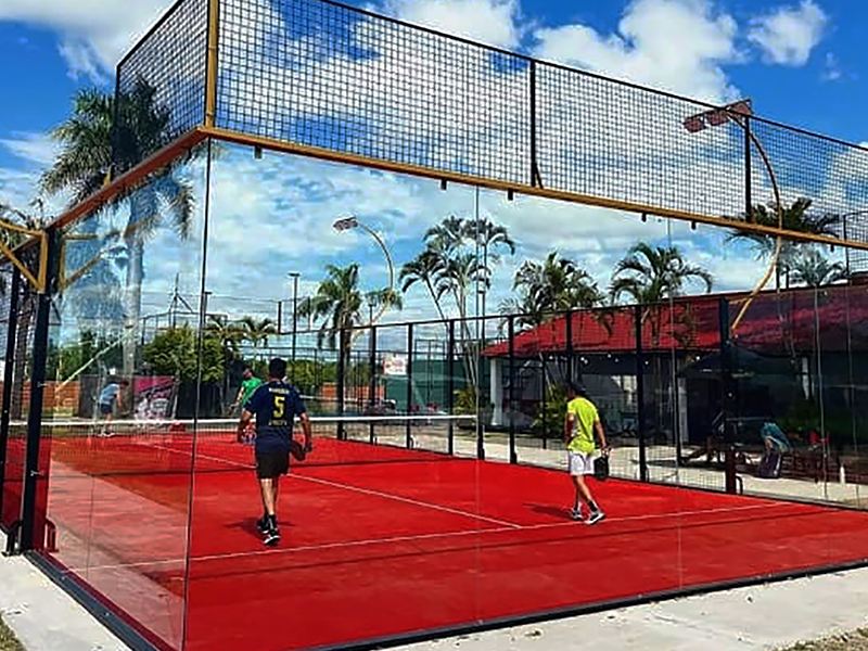 cancha de padel full panoramica | Mito Sports Paraguay