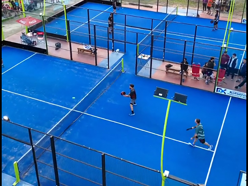 cancha de padel panoramica | Mito Sports Paraguay