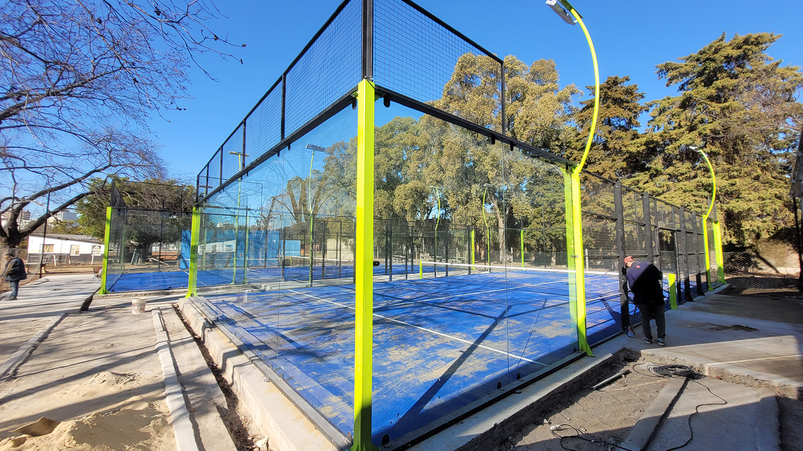 cancha de padel panoramica reglamentaria | Mito Sports