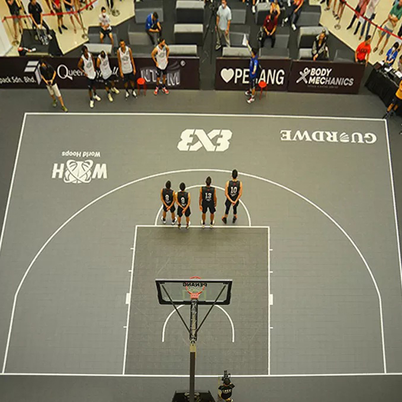 cancha de basket 3x3